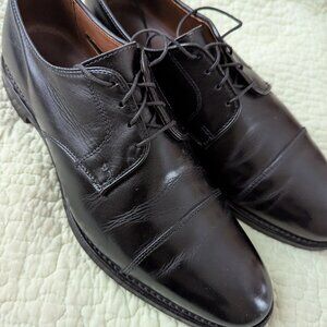 Allen Edmond Park Avenue Cap Toe Black 8.5 Mens Derby